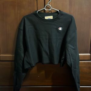 Reverse weave women’s champion cropped sweatshirt